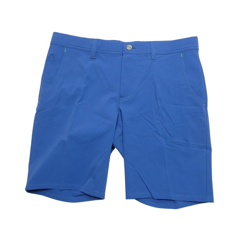 Alberto Shorts Mens 32‎ Blue Golf 3xDRY Earnie Slim Fit Stretch Lightweight